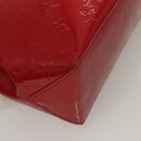 LOUIS VUITTON Monogram Vernis Reade PM Hand Bag Pomme D'amour M91990 Auth 130071-16