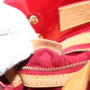 LOUIS VUITTON Monogram Vernis Reade PM Hand Bag Pomme D'amour M91990 Auth 130071-12