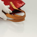 LOUIS VUITTON Monogram Vernis Reade PM Hand Bag Pomme D'amour M91990 Auth 130071-7