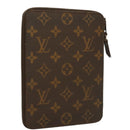 LOUIS VUITTON Monogram Document case Clutch Bag Vintage LV Auth 130078-1