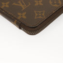 LOUIS VUITTON Monogram Document case Clutch Bag Vintage LV Auth 130078-15