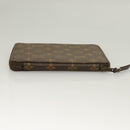 LOUIS VUITTON Monogram Document case Clutch Bag Vintage LV Auth 130078-4
