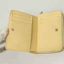 LOUIS VUITTON Nanogram Portefeuille Lou Wallet Ivory M82288 LV Auth 130082-9