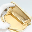LOUIS VUITTON Nanogram Portefeuille Lou Wallet Ivory M82288 LV Auth 130082-12
