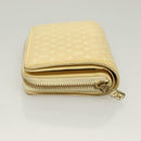LOUIS VUITTON Nanogram Portefeuille Lou Wallet Ivory M82288 LV Auth 130082-4