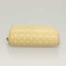 LOUIS VUITTON Nanogram Portefeuille Lou Wallet Ivory M82288 LV Auth 130082-6