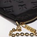 LOUIS VUITTON Vernis Porte Monnaie Ecruil Coin Purse Amarante M91386 Auth 130084-15