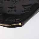 LOUIS VUITTON Vernis Porte Monnaie Ecruil Coin Purse Amarante M91386 Auth 130084-16
