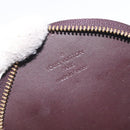 LOUIS VUITTON Vernis Porte Monnaie Ecruil Coin Purse Amarante M91386 Auth 130084-10