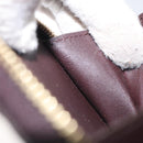 LOUIS VUITTON Vernis Porte Monnaie Ecruil Coin Purse Amarante M91386 Auth 130084-12