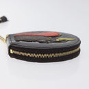 LOUIS VUITTON Vernis Porte Monnaie Ecruil Coin Purse Amarante M91386 Auth 130084-3