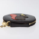 LOUIS VUITTON Vernis Porte Monnaie Ecruil Coin Purse Amarante M91386 Auth 130084-6