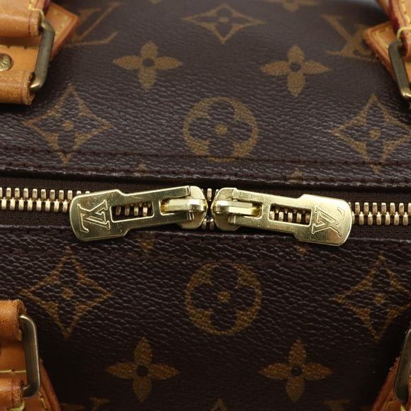 LOUIS VUITTON Monogram Speedy Bandouliere 30 Hand Bag M40391 LV Auth 130086