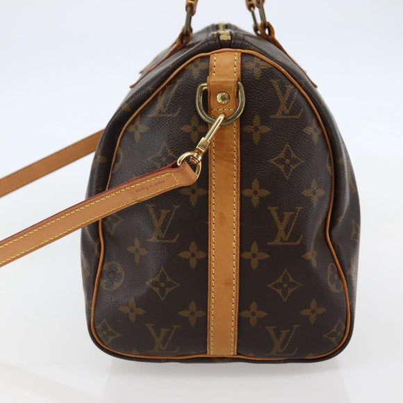 LOUIS VUITTON Monogram Speedy Bandouliere 30 Hand Bag M40391 LV Auth 130086
