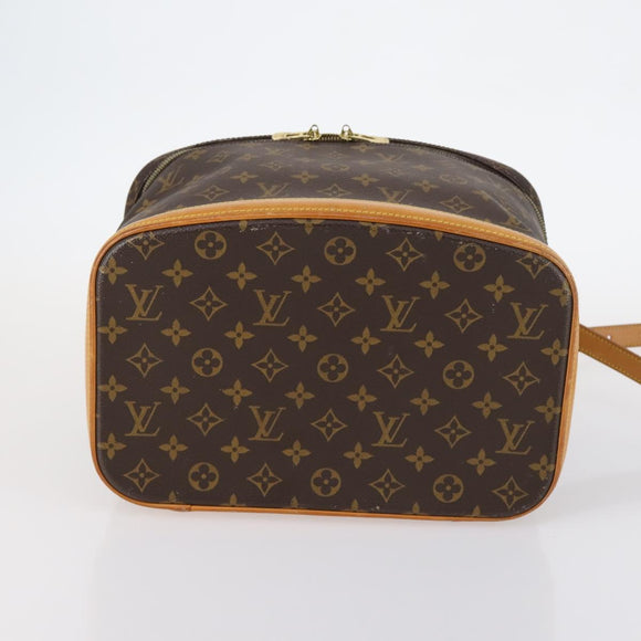 LOUIS VUITTON Monogram Nice Hand Bag 2way M47280 LV Auth 130087