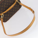 LOUIS VUITTON Monogram Nice Hand Bag 2way M47280 LV Auth 130087-7