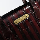 LOUIS VUITTON VernisRayure Wilshire PM Bag Pomme D'amour M91701 LV Auth 130089-10