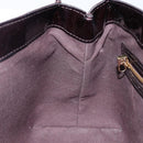 LOUIS VUITTON VernisRayure Wilshire PM Bag Pomme D'amour M91701 LV Auth 130089-19