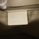 GUCCI GG Canvas Tote Bag Light Blue Gold 002 1099 Auth 130091-14