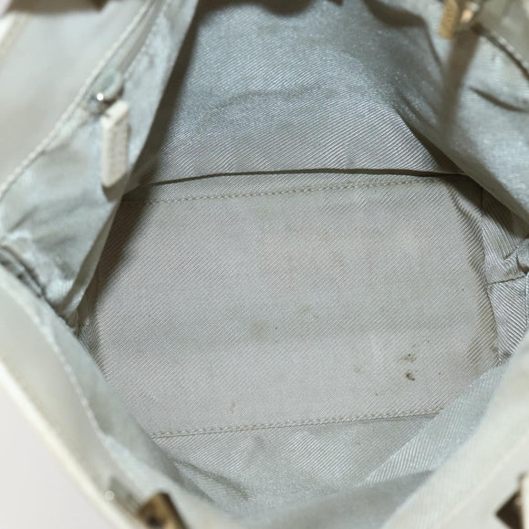 GUCCI GG Canvas Tote Bag Light Blue Gold 002 1099 Auth 130091