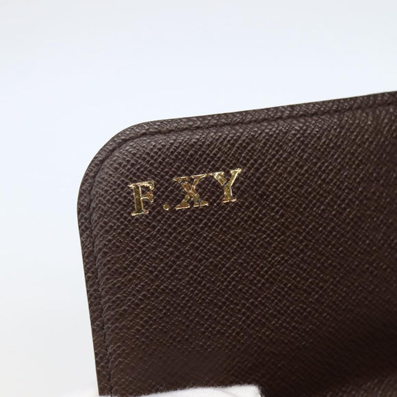 LOUIS VUITTON Damier Ebene Portefeuille Roseberry Long Wallet N63017 Auth 130095