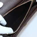LOUIS VUITTON Damier Ebene Portefeuille Roseberry Long Wallet N63017 Auth 130095-11