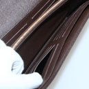 LOUIS VUITTON Damier Ebene Portefeuille Roseberry Long Wallet N63017 Auth 130095-19