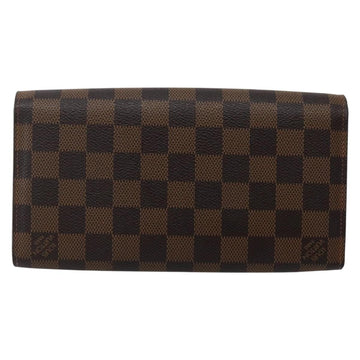 LOUIS VUITTON Damier Ebene Portefeuille Roseberry Long Wallet N63017 Auth 130095 - 0