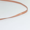 Salvatore Ferragamo Vala Hand Bag Leather 2way Pink Gold Auth 130110-9