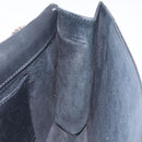 SAINT LAURENT Chain Betty Shoulder Bag Leather Black Silver Auth 130120-17