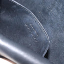 SAINT LAURENT Chain Betty Shoulder Bag Leather Black Silver Auth 130120-20