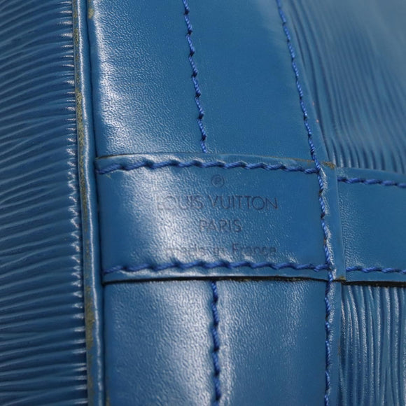 LOUIS VUITTON Epi Noe Shoulder Bag Toledo Blue M44005 LV Auth 130128