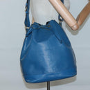 LOUIS VUITTON Epi Noe Shoulder Bag Toledo Blue M44005 LV Auth 130128-20