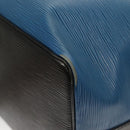 LOUIS VUITTON Epi Petit Noe Shoulder Bag Bicolor Black Blue M44152 Auth 130129-16