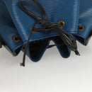 LOUIS VUITTON Epi Petit Noe Shoulder Bag Bicolor Black Blue M44152 Auth 130129-6