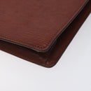 LOUIS VUITTON Epi Serie Dragonne Hand Bag Brown M52618 LV Auth 130130-15