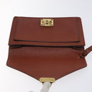 LOUIS VUITTON Epi Serie Dragonne Hand Bag Brown M52618 LV Auth 130130-8