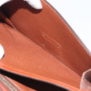 LOUIS VUITTON Epi Serie Dragonne Hand Bag Brown M52618 LV Auth 130130-21