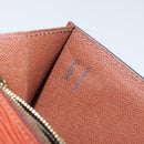 LOUIS VUITTON Epi Serie Dragonne Hand Bag Brown M52618 LV Auth 130130-12