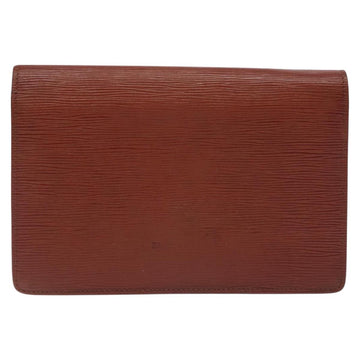 LOUIS VUITTON Epi Serie Dragonne Hand Bag Brown M52618 LV Auth 130130 - 0