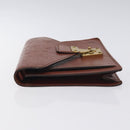 LOUIS VUITTON Epi Serie Dragonne Hand Bag Brown M52618 LV Auth 130130-3