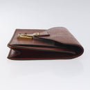 LOUIS VUITTON Epi Serie Dragonne Hand Bag Brown M52618 LV Auth 130130-4