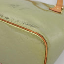 LOUIS VUITTON Monogram Vernis Houston Hand Bag Gris M91053 LV Auth 130132-14