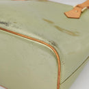 LOUIS VUITTON Monogram Vernis Houston Hand Bag Gris M91053 LV Auth 130132-16