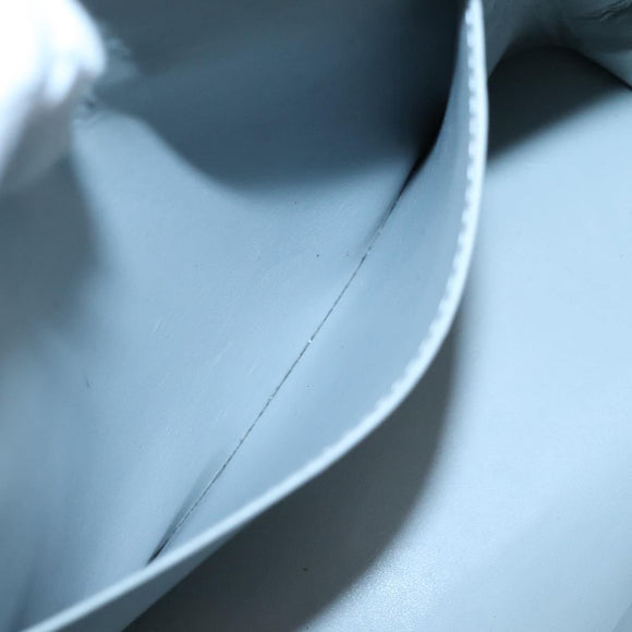 LOUIS VUITTON Monogram Vernis Houston Hand Bag Gris M91053 LV Auth 130132