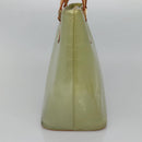 LOUIS VUITTON Monogram Vernis Houston Hand Bag Gris M91053 LV Auth 130132-3