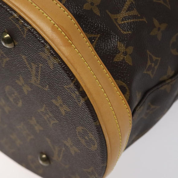 LOUIS VUITTON Monogram Bucket GM Shoulder Bag M42236 LV Auth 130137