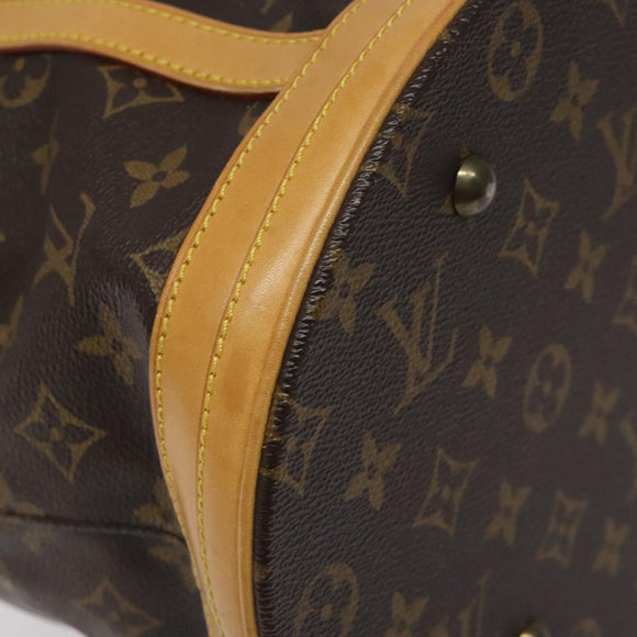 LOUIS VUITTON Monogram Bucket GM Shoulder Bag M42236 LV Auth 130137
