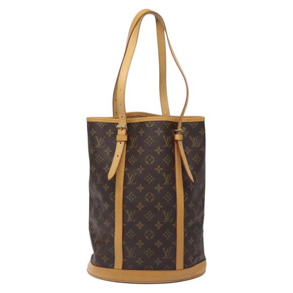 LOUIS VUITTON Monogram Bucket GM Shoulder Bag M42236 LV Auth 130137