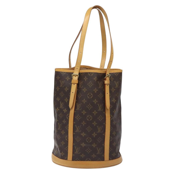 LOUIS VUITTON Monogram Bucket GM Shoulder Bag M42236 LV Auth 130137
